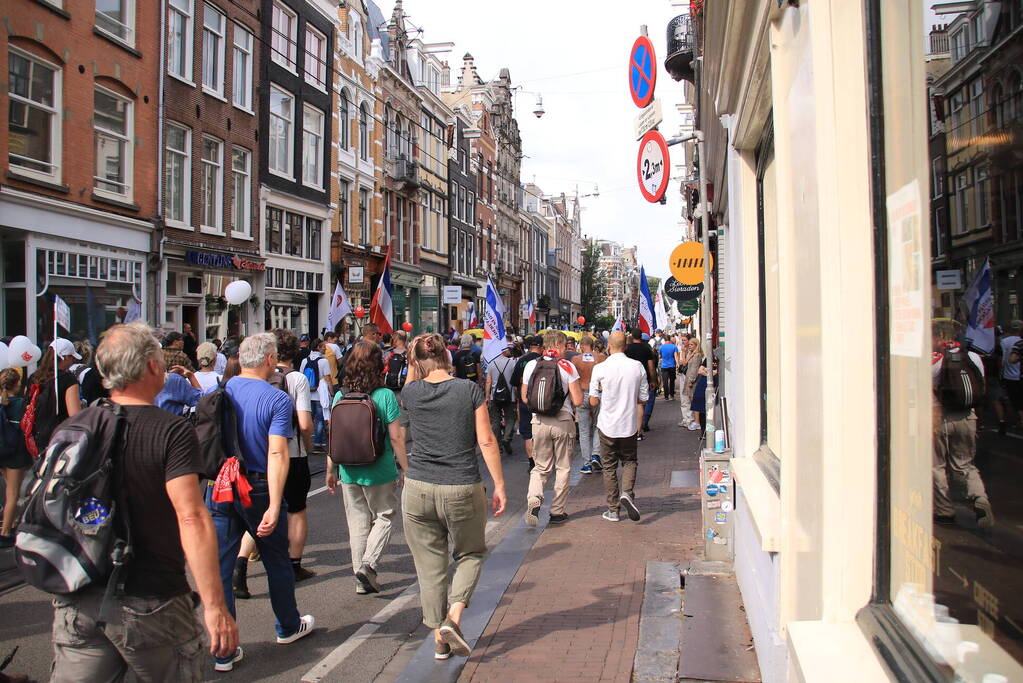 Demonstratie tegen kabinet