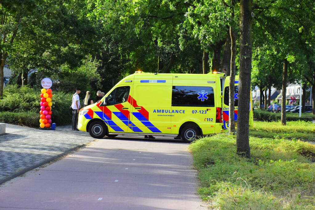 Fietsster en scooter botsen op eerste schooldag