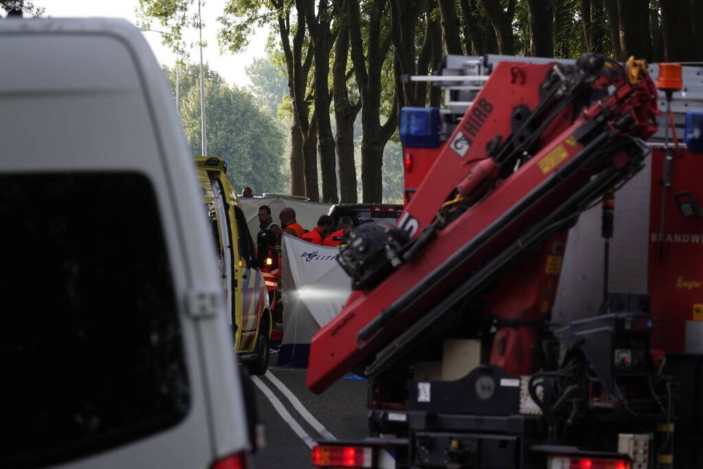 Twee doden bij ernstig ongeval met motor