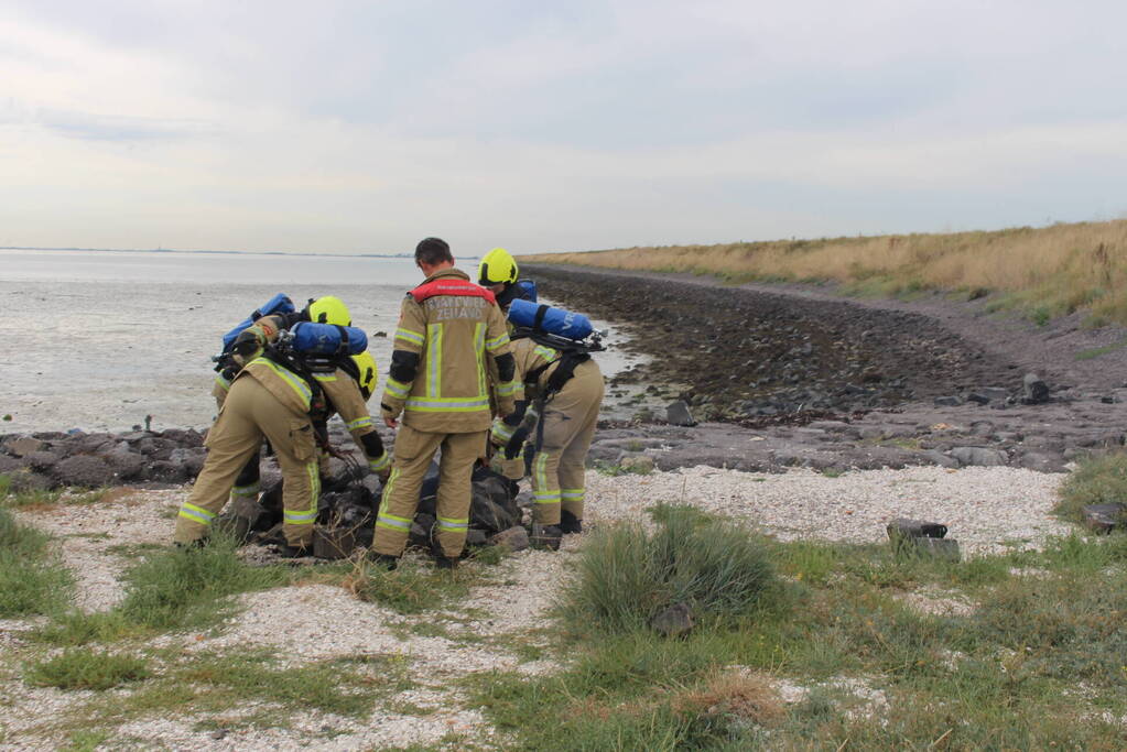 Buitenbrand blijkt kampvuur