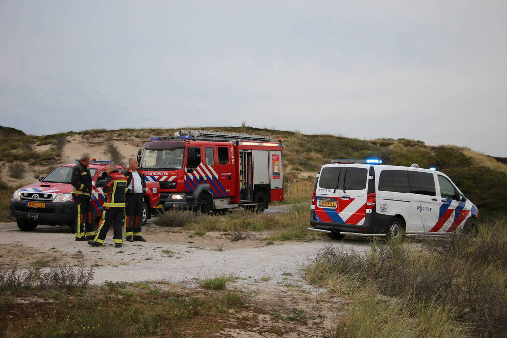 Duinbrand snel onder controle