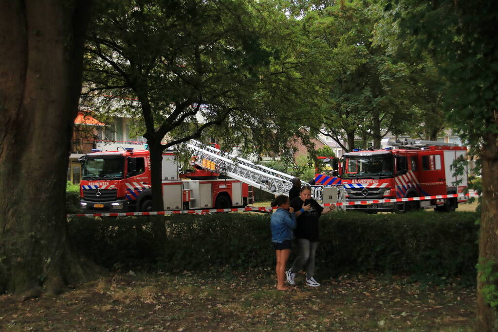 Twee gewonden bij uitslaande woningbrand
