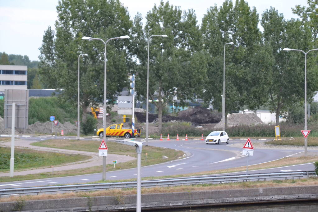 Verkeershinder door kapotte brug