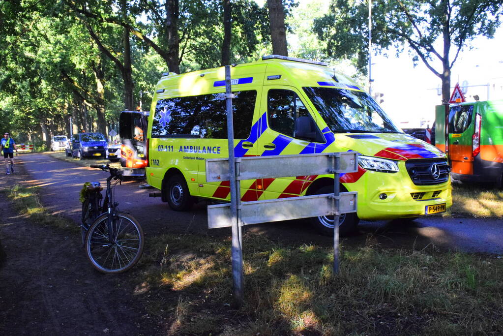 Fietser gewond na valpartij