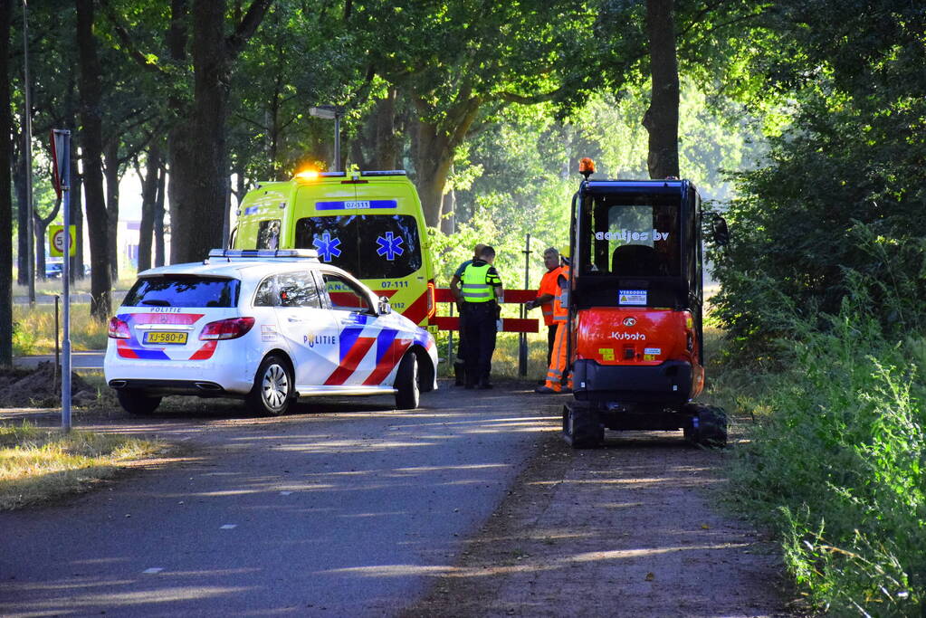 Fietser gewond na valpartij