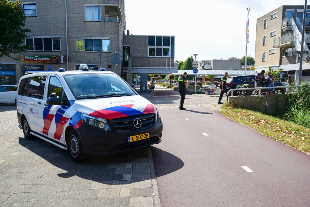 Fietser gewond bij verkeersongeluk