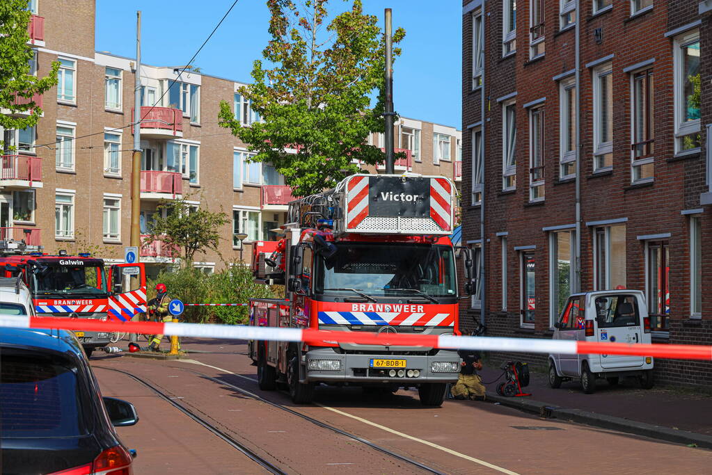 Verdachte van brandstichting aangehouden na sprong uit raam