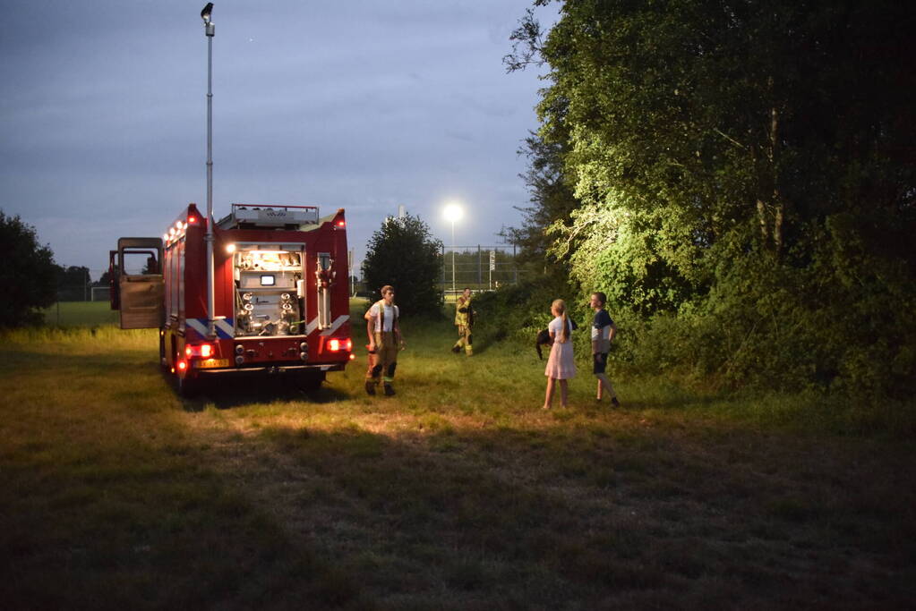 Opnieuw brand in bosschage