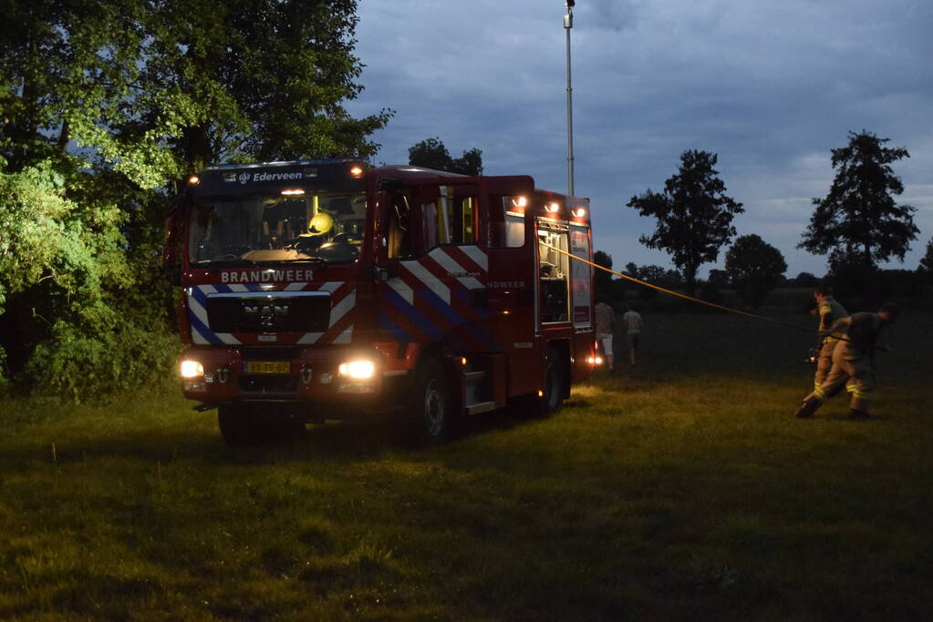 Opnieuw brand in bosschage