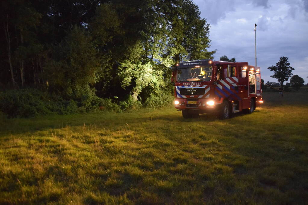 Opnieuw brand in bosschage