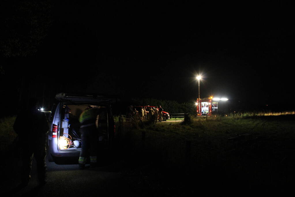 Kruising afgesloten tijdens gaslekkage