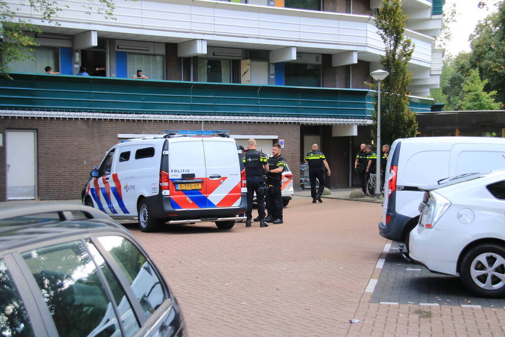 Persoon aangehouden na schietpartij