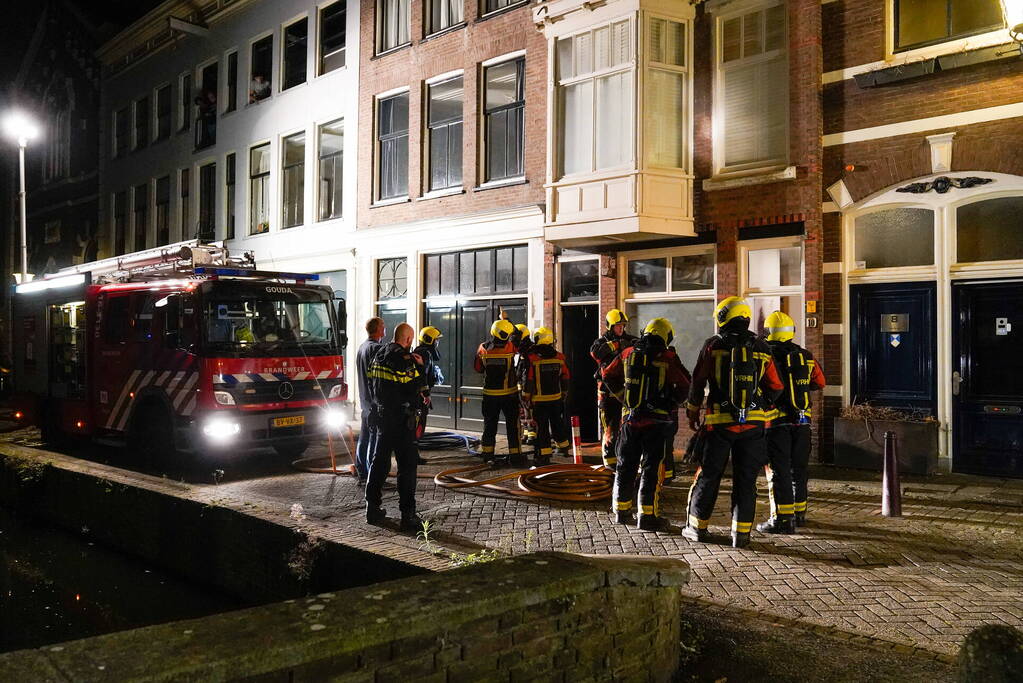 Was droogmachine in brand in een restaurant