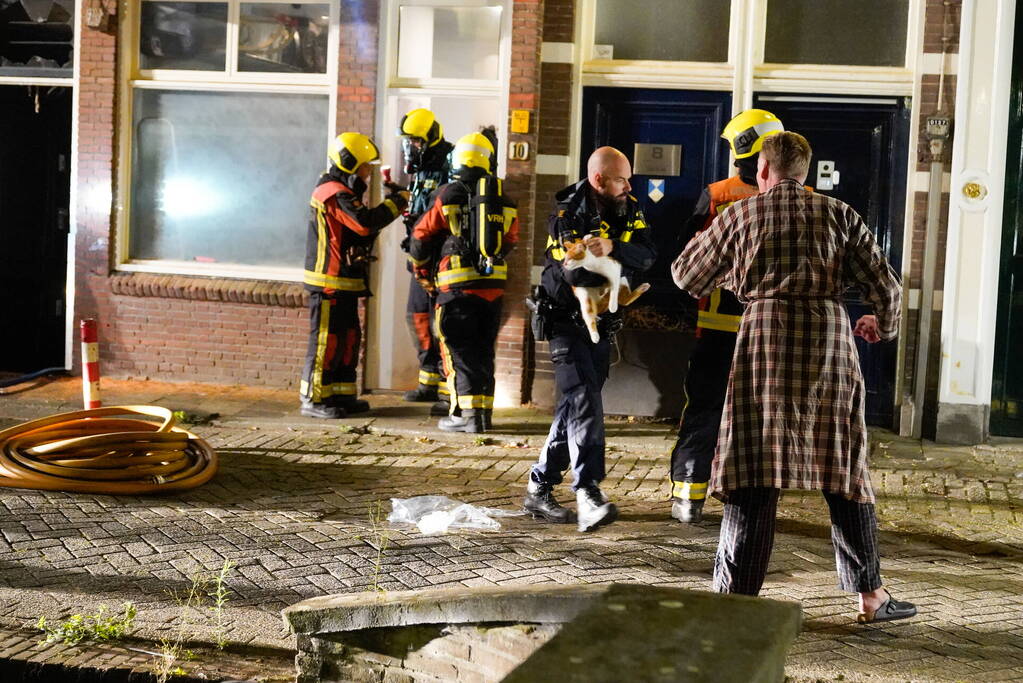 Was droogmachine in brand in een restaurant