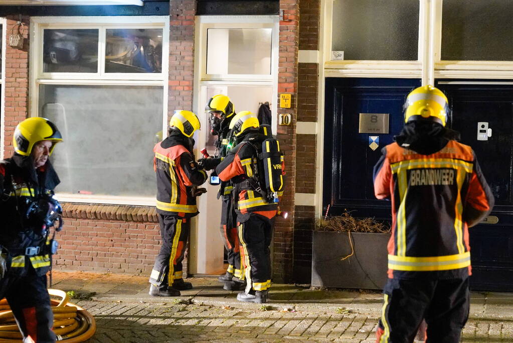 Was droogmachine in brand in een restaurant