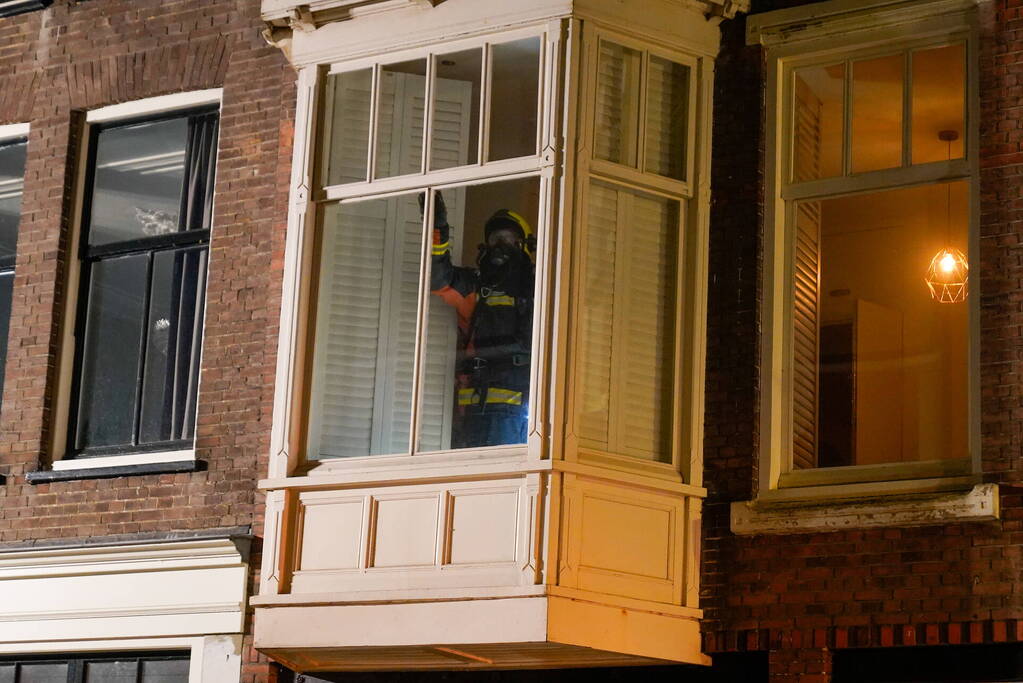 Was droogmachine in brand in een restaurant