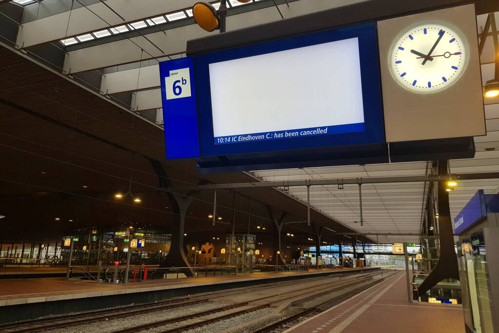 Regionale NS-staking legt treinverkeer wederom plat