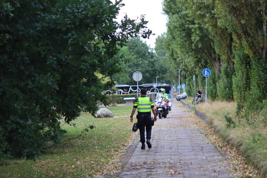 Man onwel aangetroffen bij Laterna Magikapark