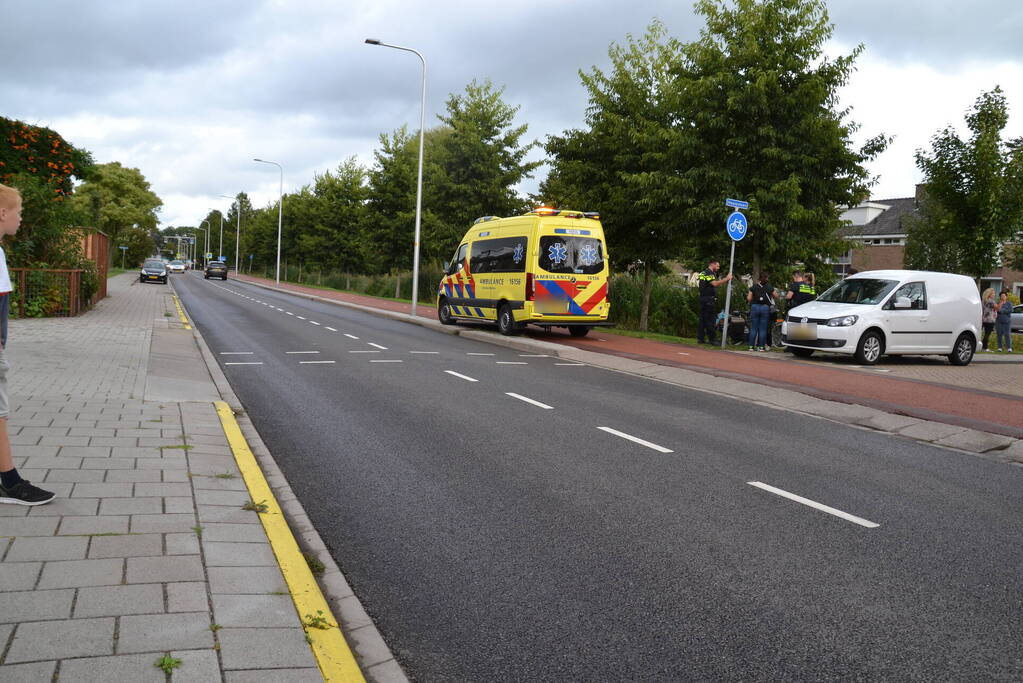 Snorfietser gewond na val