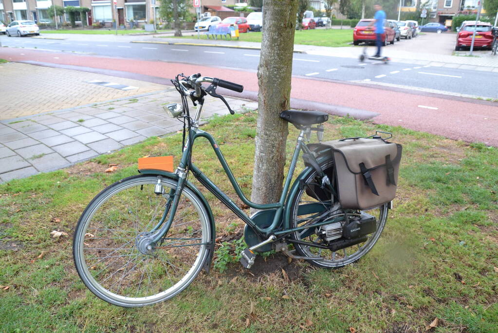 Snorfietser gewond na val