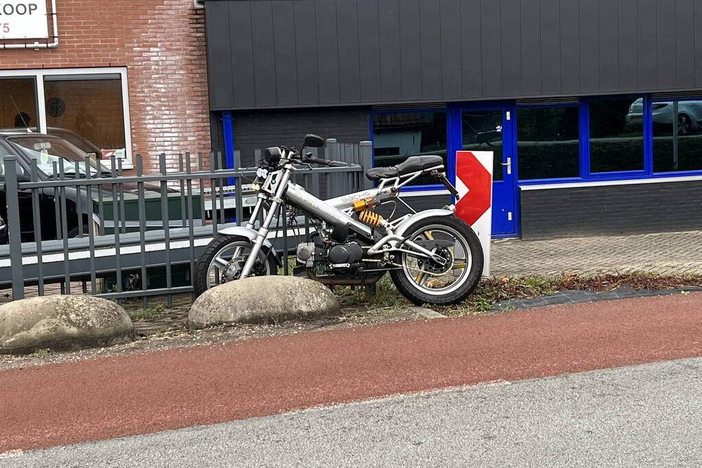 Brommerrijder gewond na val