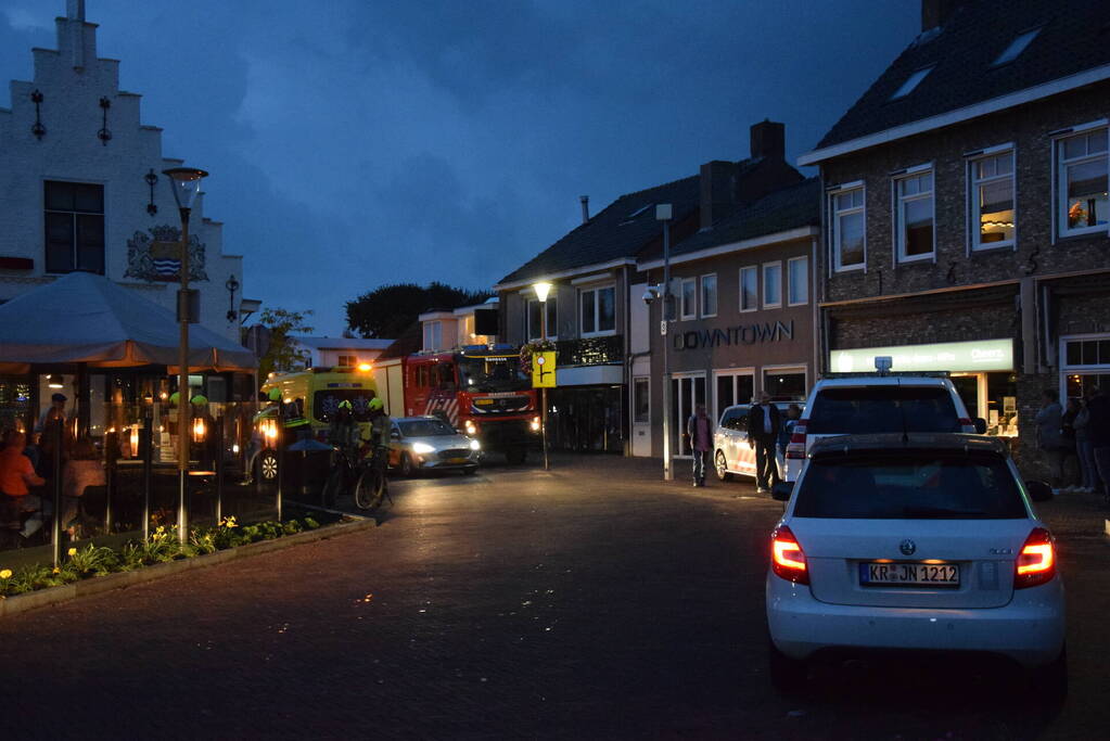 Vreemde lucht waargenomen in eetcafé
