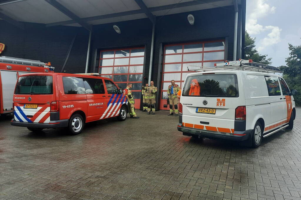 Grote overlast door zware regenval