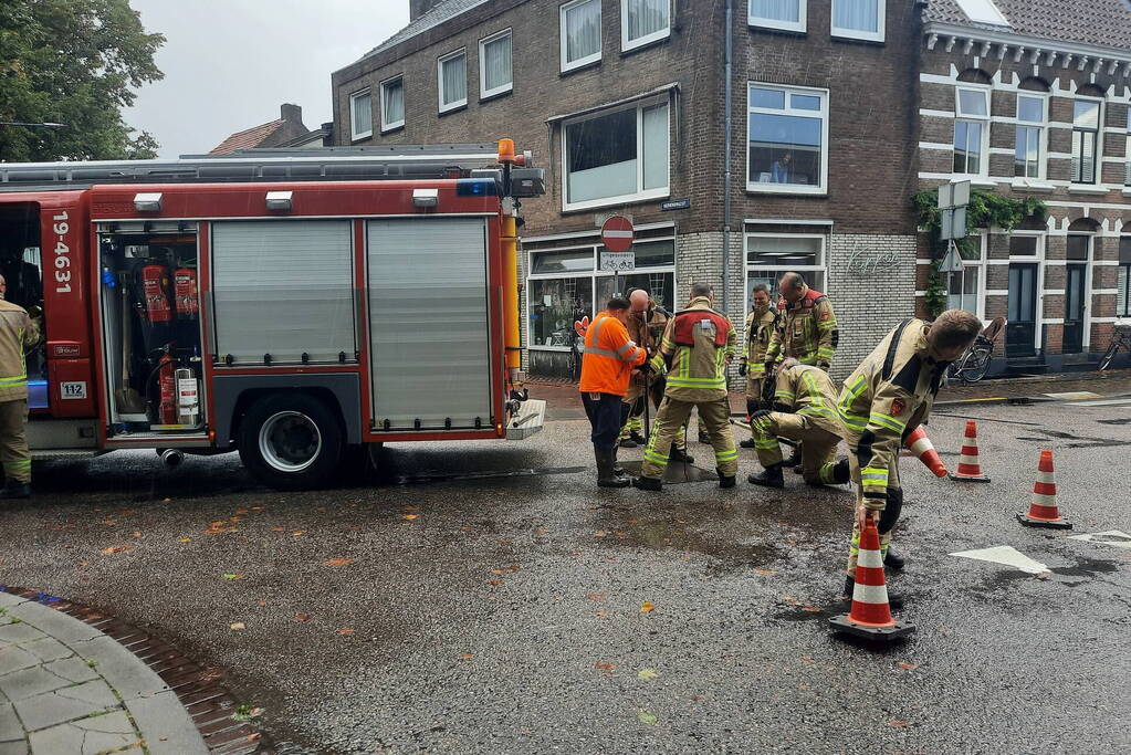 Grote overlast door zware regenval