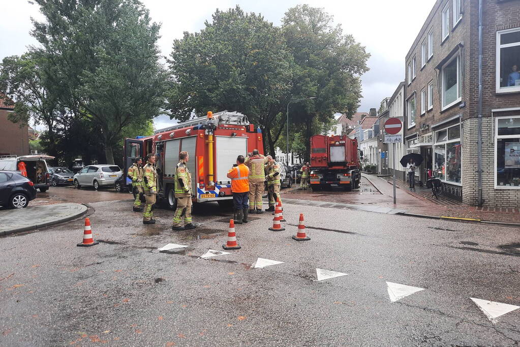 Grote overlast door zware regenval