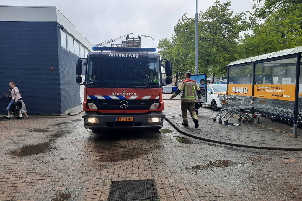 Grote overlast door zware regenval
