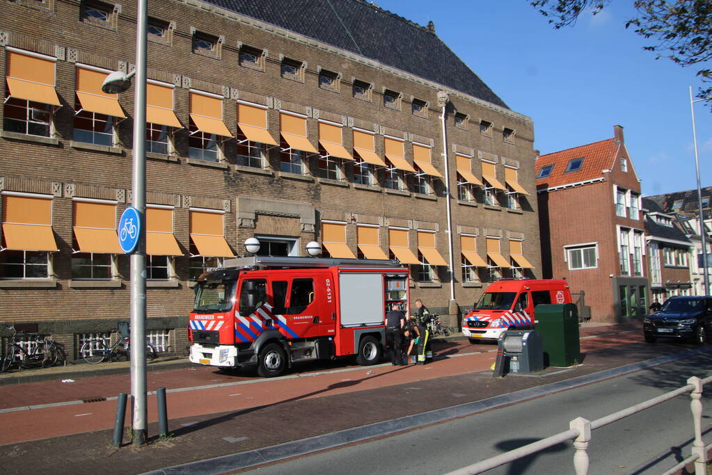 Meerdere hulpdiensten ingezet bij daklozenopvang