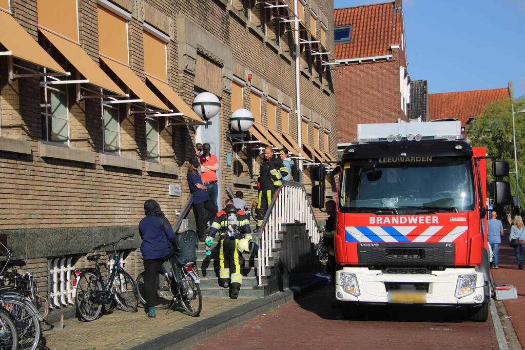 Meerdere hulpdiensten ingezet bij daklozenopvang