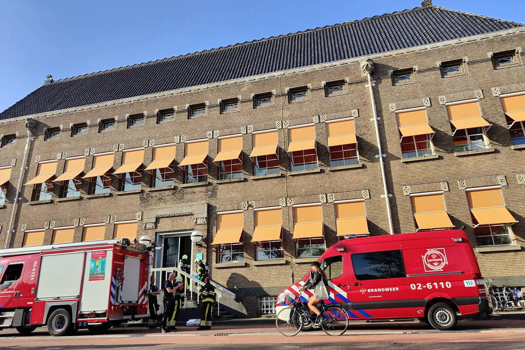 Meerdere hulpdiensten ingezet bij daklozenopvang