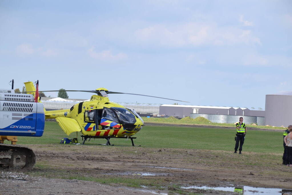 Motorcrosser ernstig gewond na val