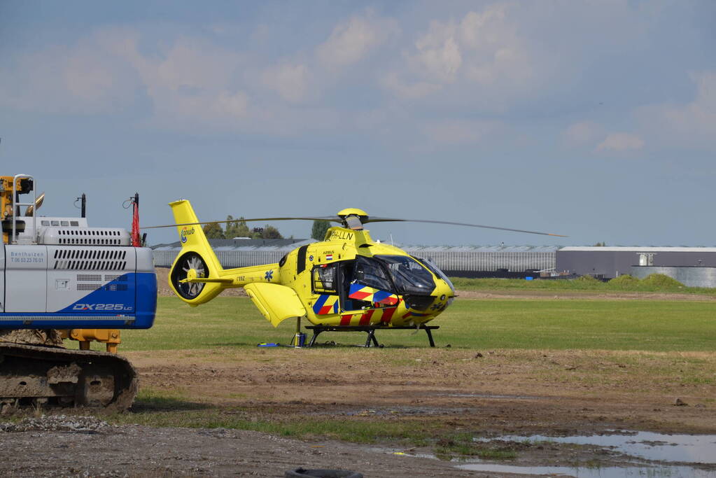 Motorcrosser ernstig gewond na val