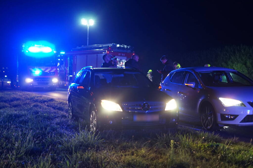 Zwaargewonde na ernstige aanrijding