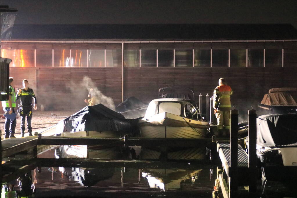 Flinke schade aan boord van boot