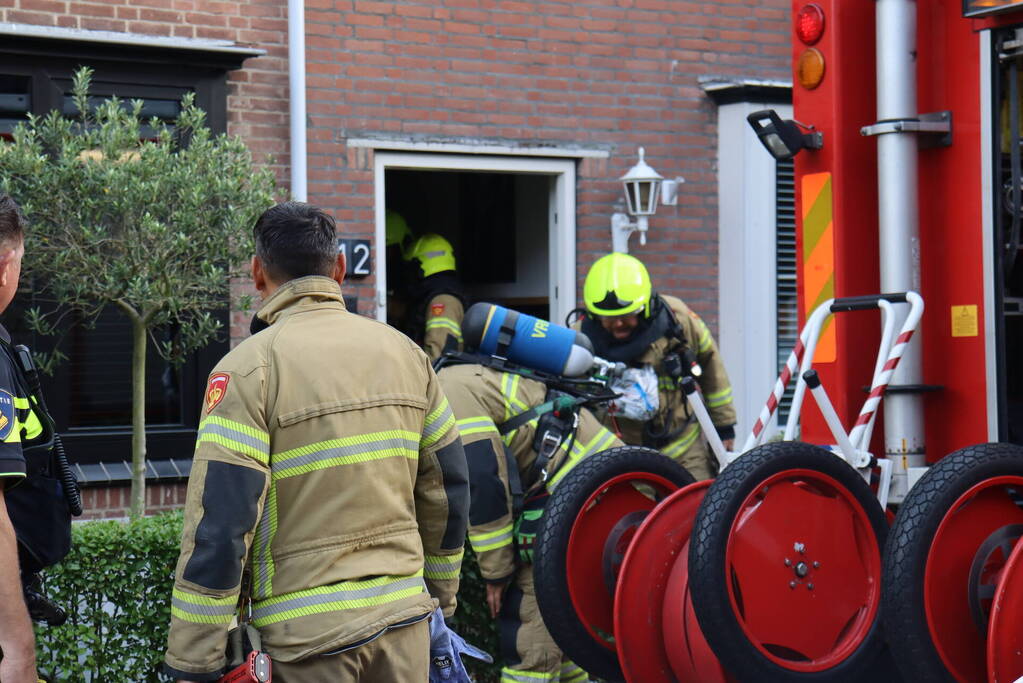 Woningbrand snel onder controle
