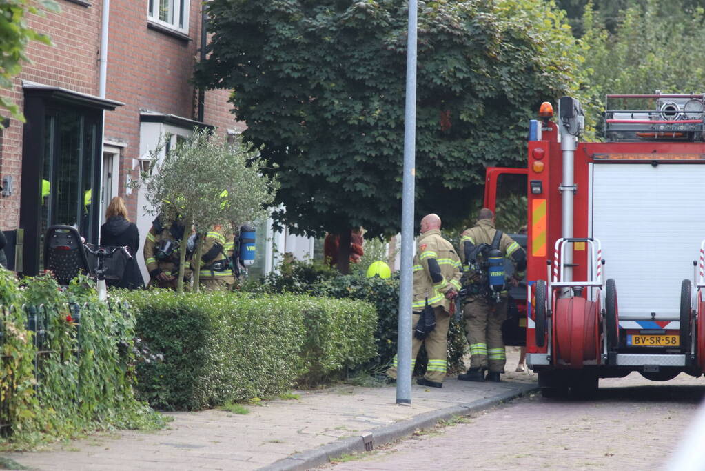 Woningbrand snel onder controle
