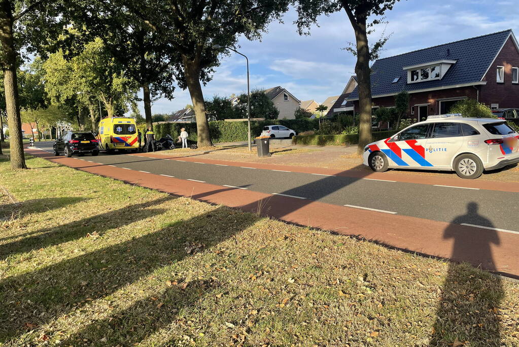 Motorrijder gecontroleerd na harde val