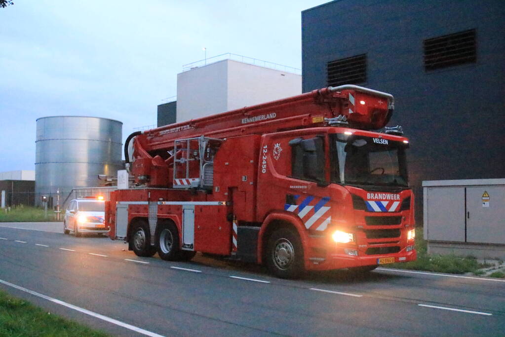 Cacao fabriek kort ontruimd door brandmelding