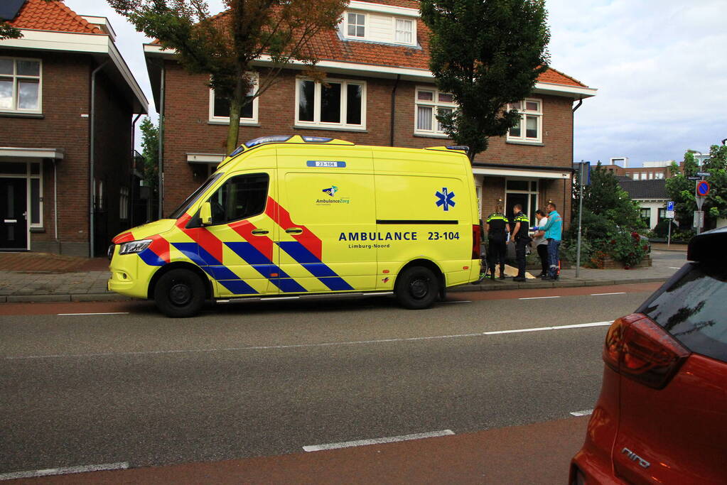 Fietsster gewond na val van fiets