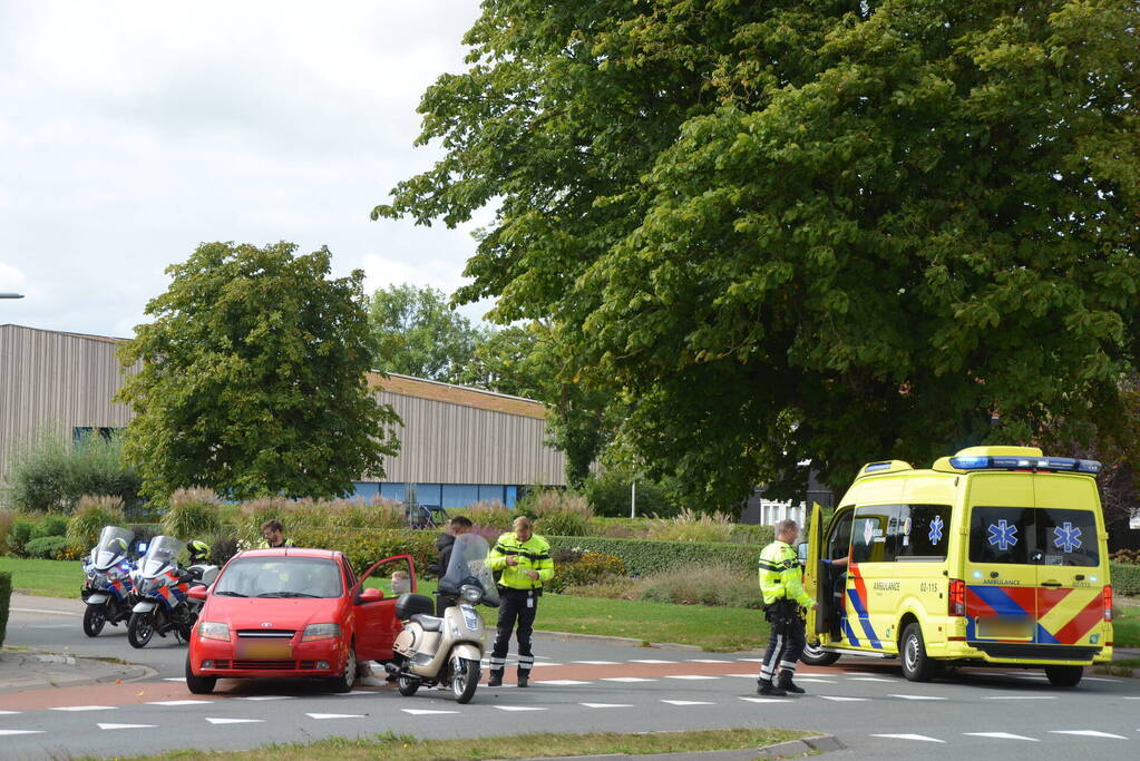 Voorrangsfout leidt tot verkeersongeval