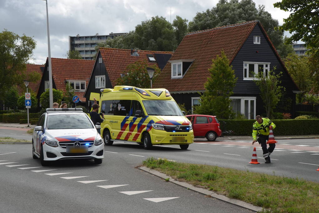 Voorrangsfout leidt tot verkeersongeval