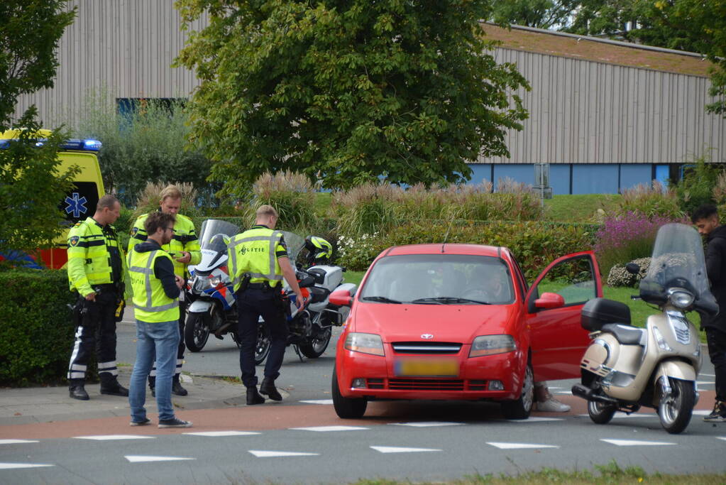 Voorrangsfout leidt tot verkeersongeval
