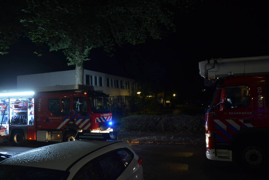 Uitslaande brand in slaapkamer