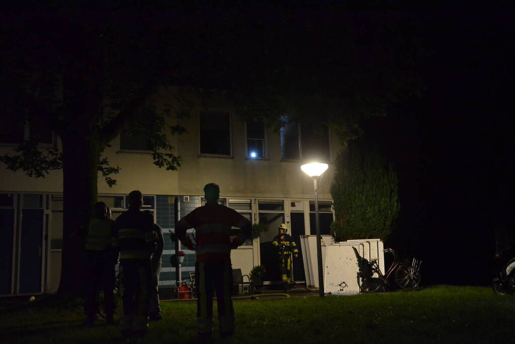 Uitslaande brand in slaapkamer