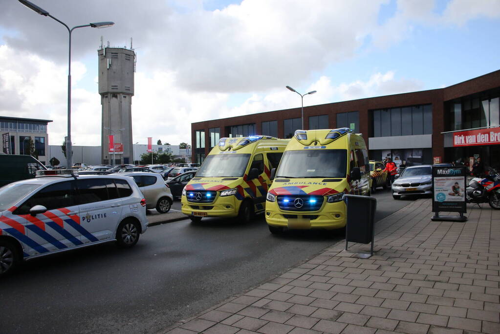 Traumateam ingezet voor incident in sportschool MaxiGym