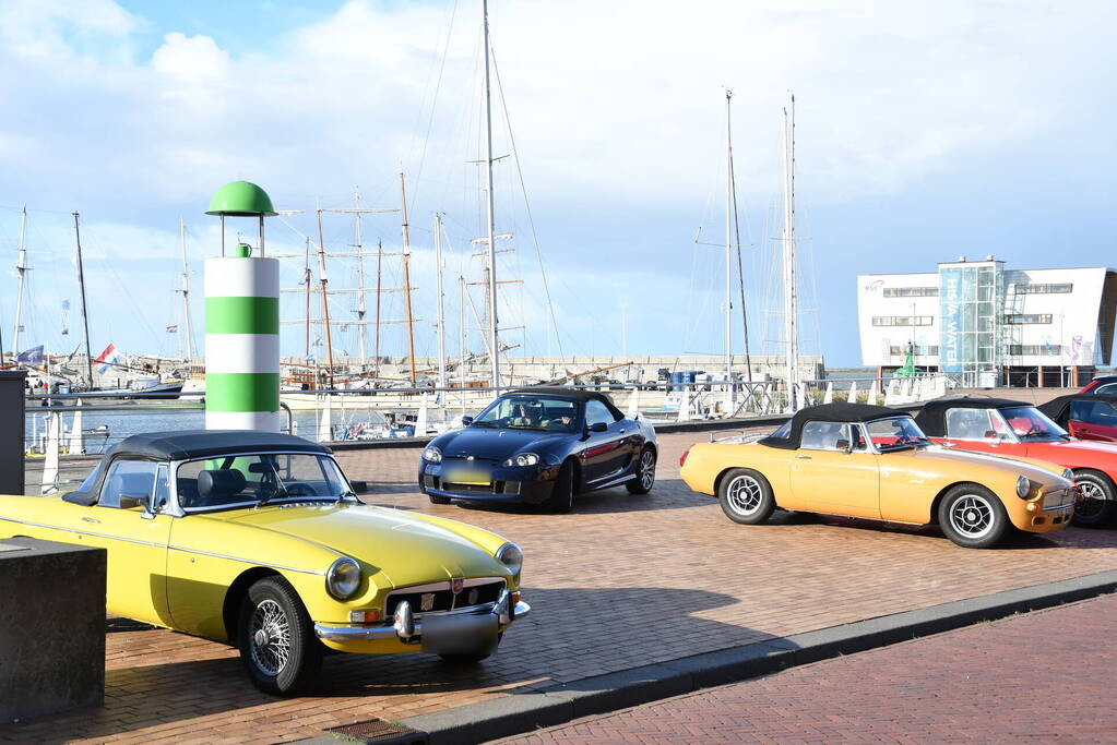 Prachtige MG's rijden 26ste Octagon Tour