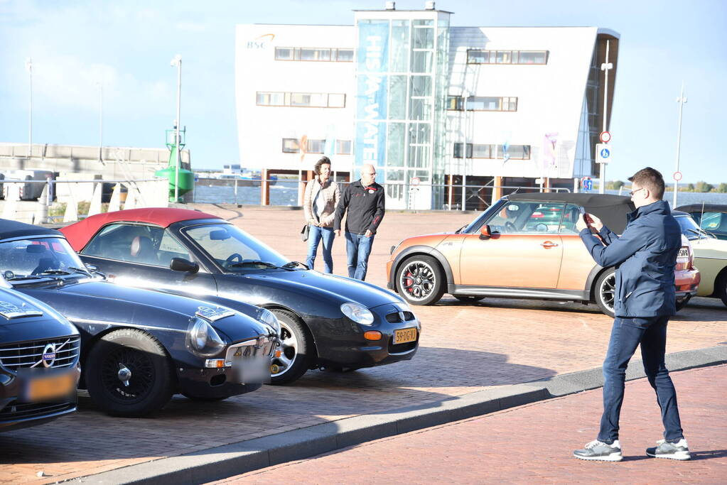 Prachtige MG's rijden 26ste Octagon Tour